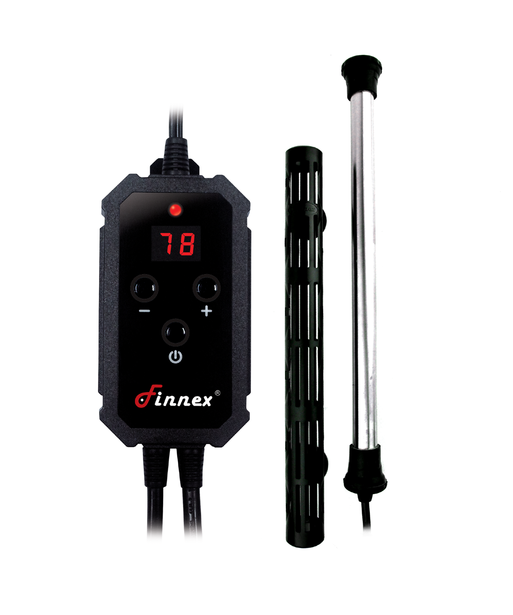 Finnex Titanium Aquarium Heater Digital ETL Listed STE Series: 200, 400, 600, 800 watts
