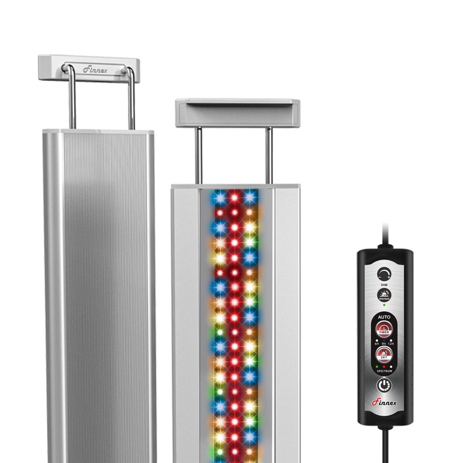 Finnex Aquarium LED Vivid Plus 3.0 Series: 12, 18, 24, 30, 36, 48 inch