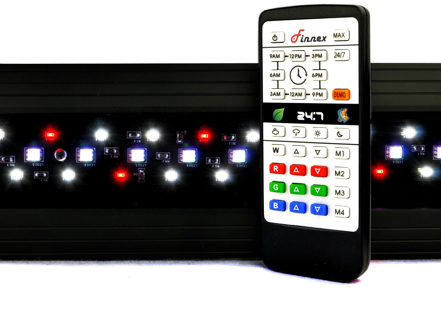 Finnex Aquarium LED Planted+ CRV 24/7 Series: 20, 24, 30, 36, 48 inches